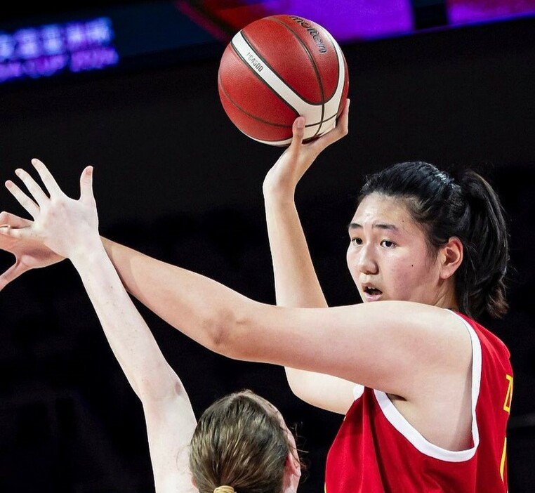 U18中国代表のチャン・ツーユー（FIBA公式インスタグラムより）
