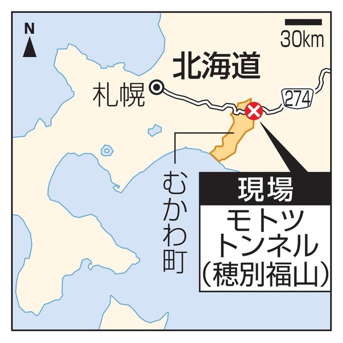 北海道むかわ町の現場