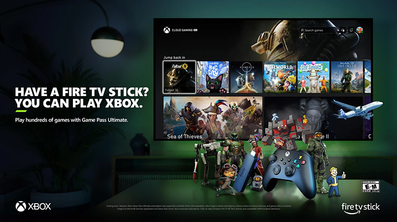 Xbox Cloud Gamingが「Amazon Fire TV Stick 4K」に対応
