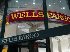 A Wells Fargo branch in New York on Dec. 27, 2023.
