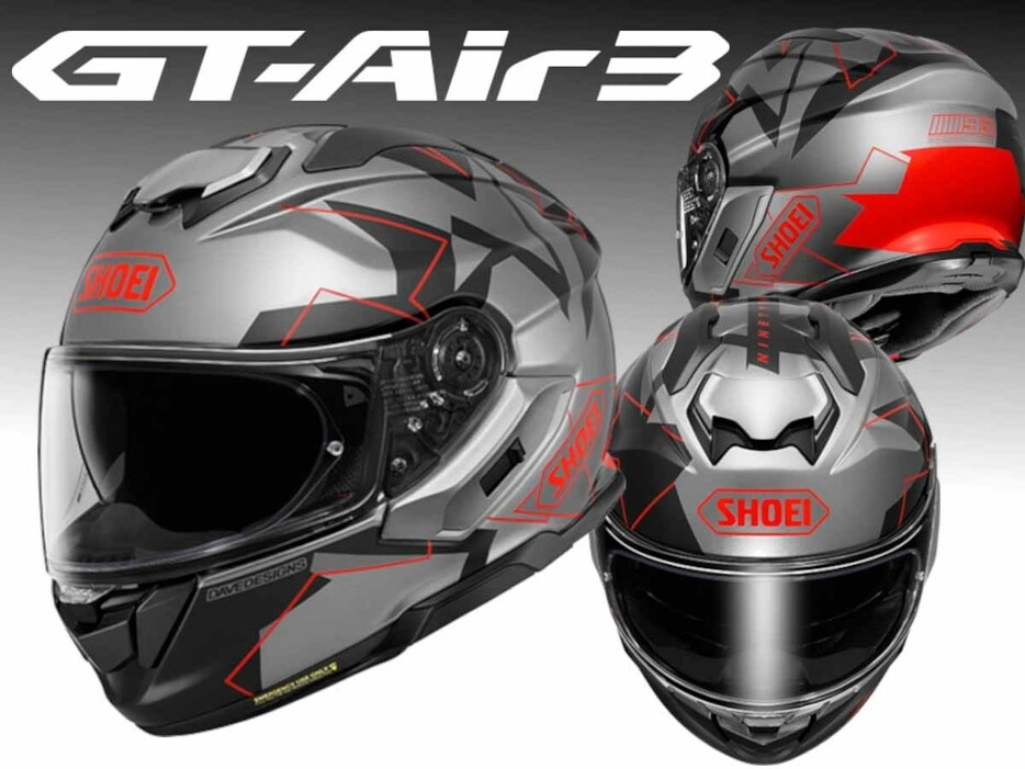 SHOEI GT-Air3新グラフィックモデル「MM93 COLLECTION GRIP」