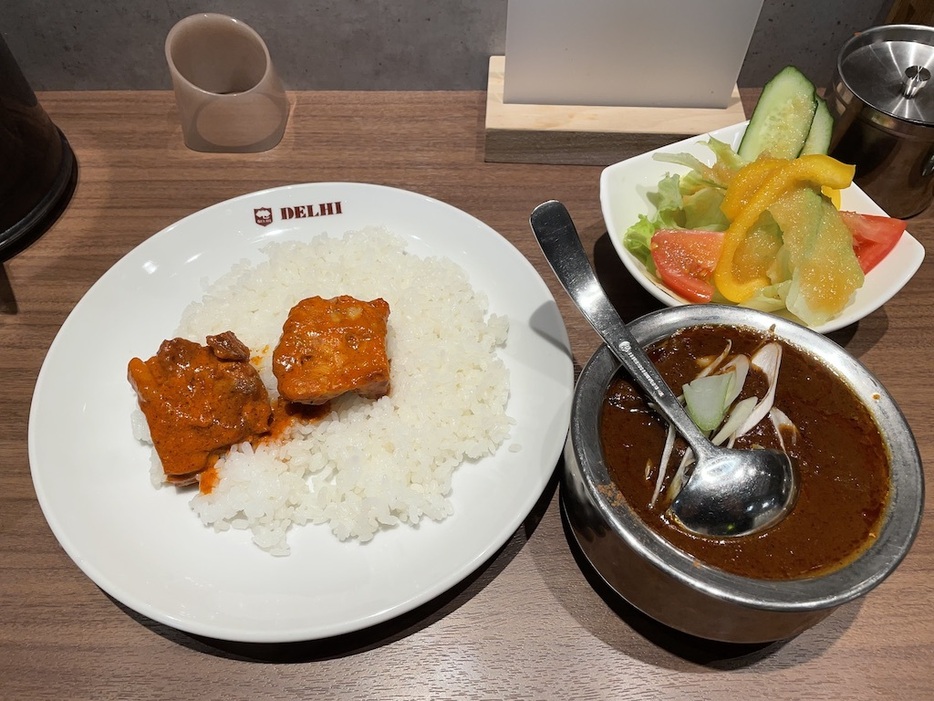 「八丁味噌コルマカレーのタンドーリチキンセット」