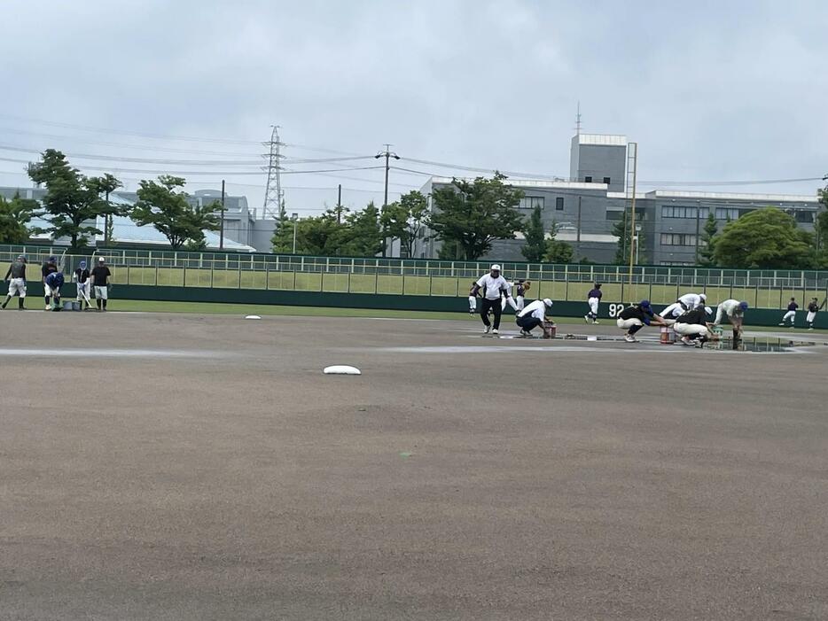 小牧球場の様子