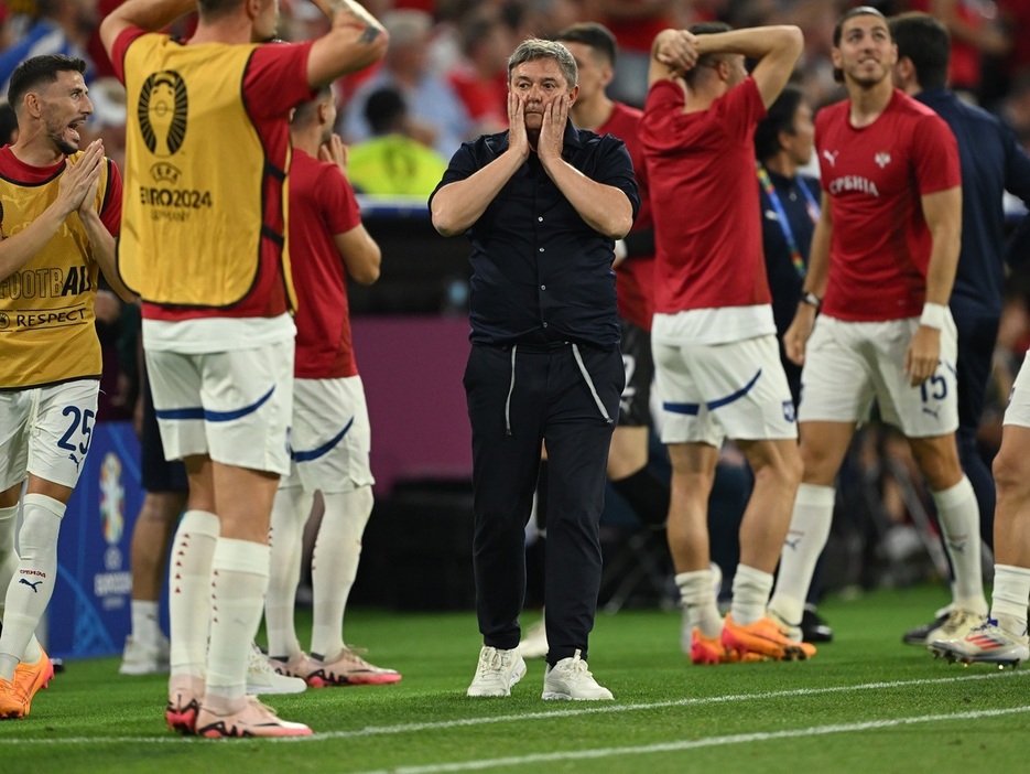 ドラガン・ストイコビッチ監督が率いるセルビアはグループリーグ敗退(Getty Images)