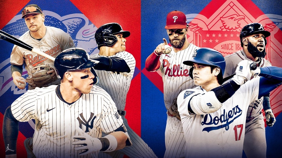 米公式サイト「MLB.com」では今季3度目のMVP模擬投票を実施した（MLB Advanced Media）