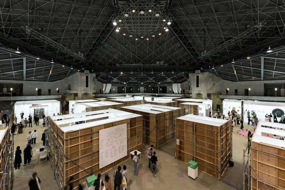 2023年の「Art Collobaration Kyoto（ACK）」イベントホール会場俯瞰