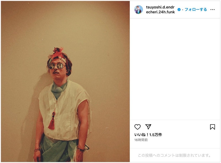 堂本剛公式Instagram