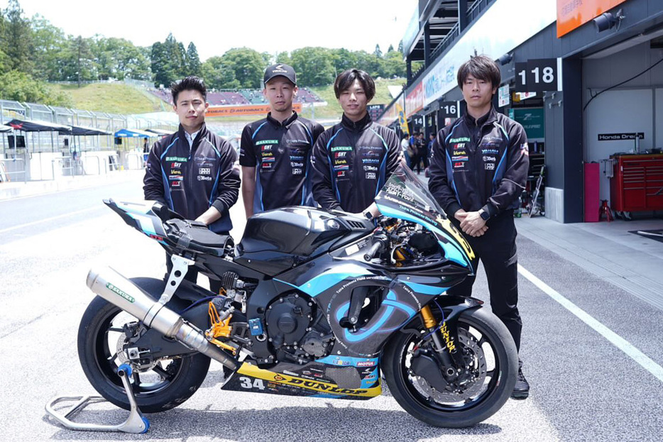 2024年鈴鹿8耐に参戦するTaira Promote Racing。ライダーは柴田義将、阿部恵斗、西村硝を起用