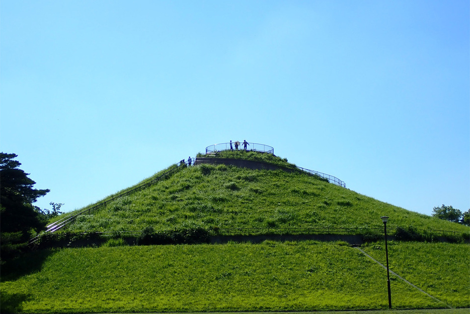 標高74mの川和富士