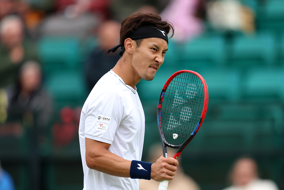 予選2回戦に進出した島袋将（Photo by Getty Images）