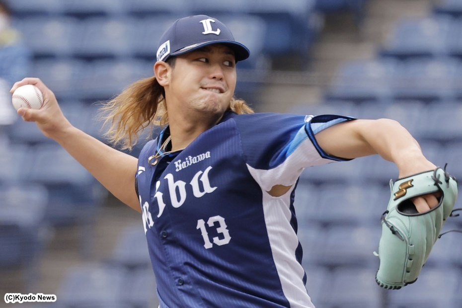 西武・髙橋光成 (C)Kyodo News