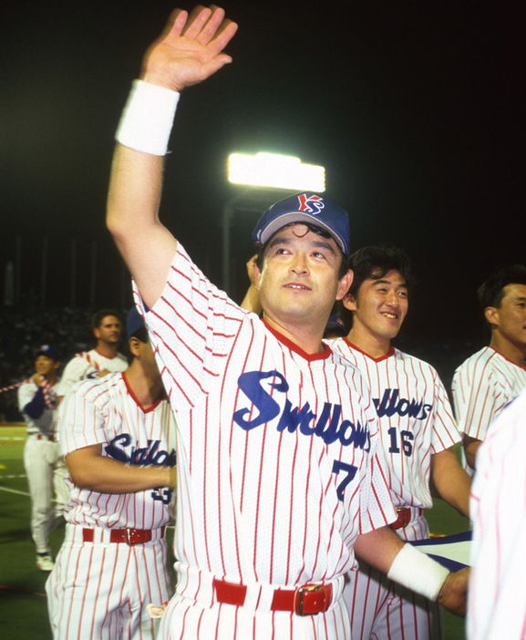 97年、新天地のヤクルトでチームはリーグ優勝。小早川の打撃もVへの大きな力となった