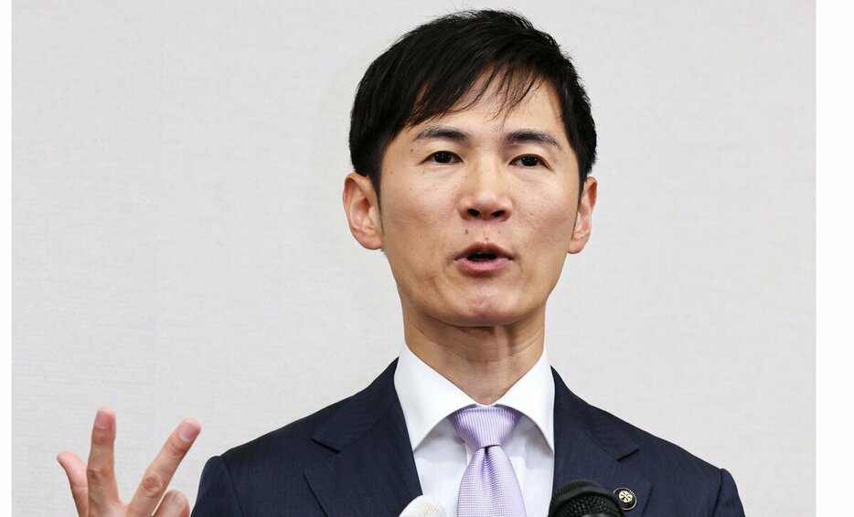 都知事選に出馬表明をしている石丸伸二・前安芸高田市長