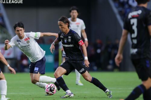 G大阪と柏が対戦した [写真]＝J.LEAGUE via Getty Images
