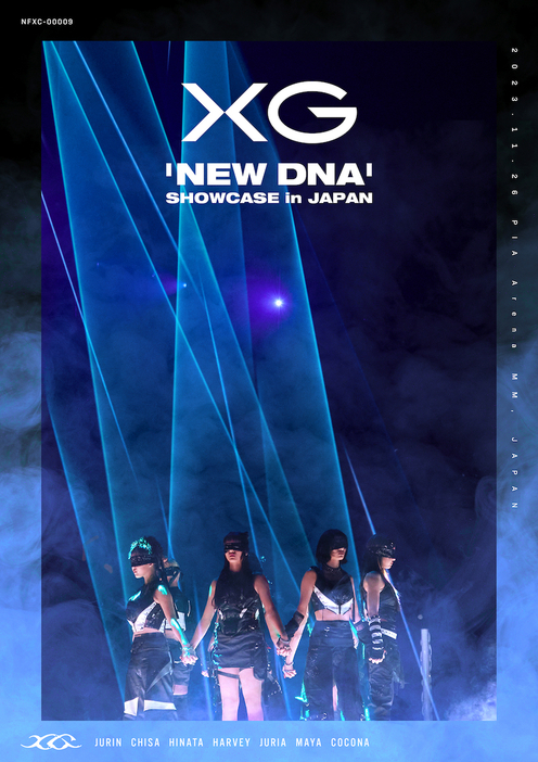 XG『XG 'NEW DNA' SHOWCASE in JAPAN』通常盤ジャケット