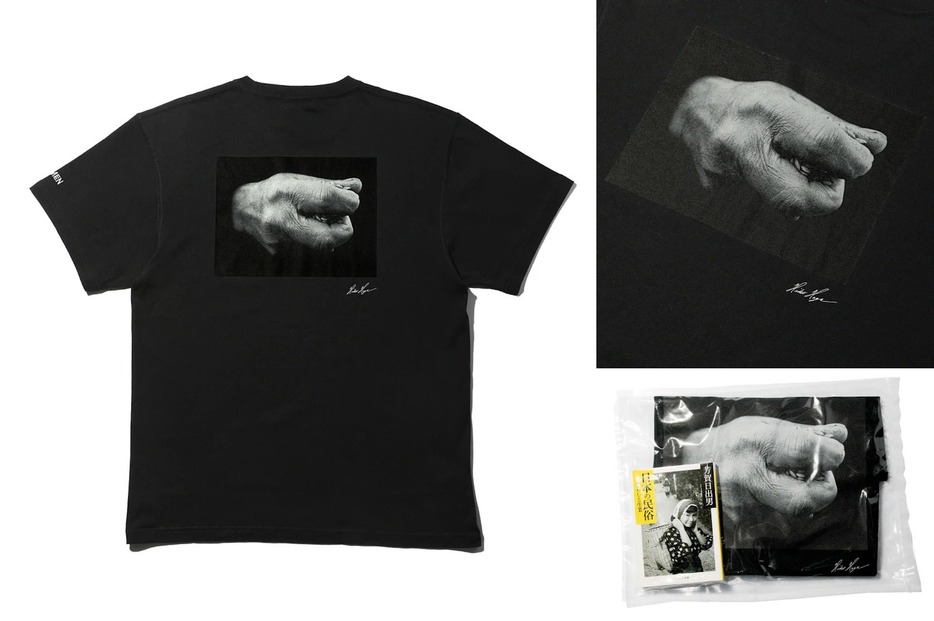 芳賀日出男 × KEIMEN Collaboration Photo T-shirt（書籍付き）“一粒の種から”　10,890円（税込）