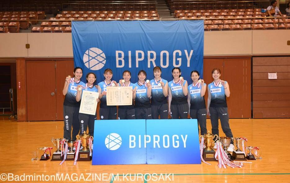 連覇を達成したBIPROGY