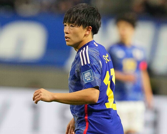 正確なクロスを供給して小川のゴールをアシストした相馬。(C)SOCCER DIGEST