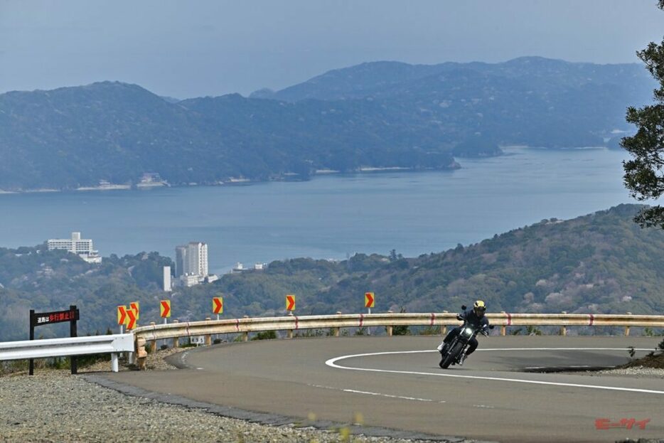 海と山の景色が楽しめる「伊勢志摩スカイライン」。その通行券付きの参加プランもある