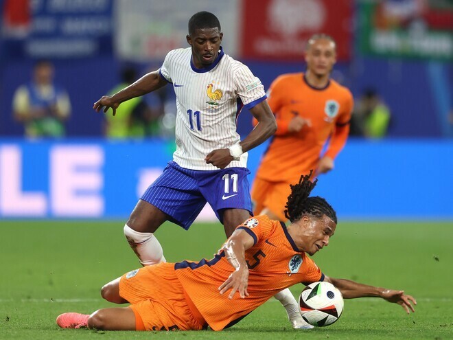 フランス対オランダは０－０で終わった。（C）Getty Images