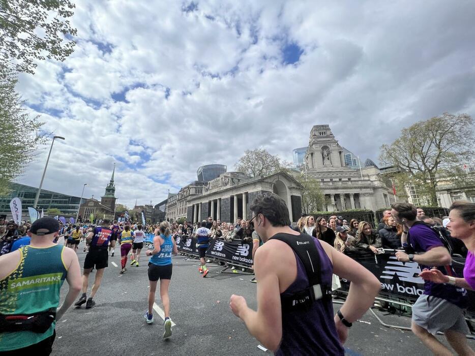 ロンドンの景色を堪能できるマラソンコース
