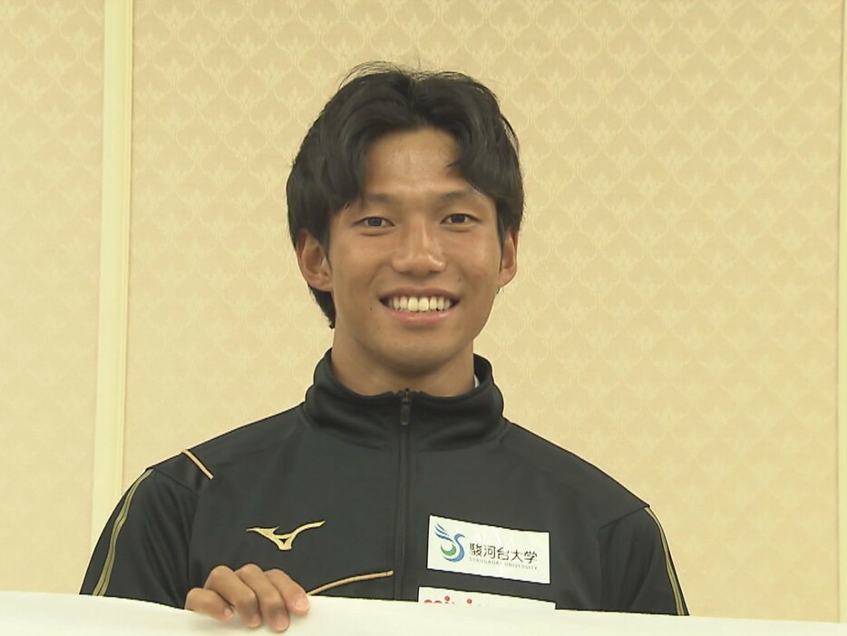 カヌー競技でパリオリンピック代表に内定している田中雄己選手 2024年6月11日