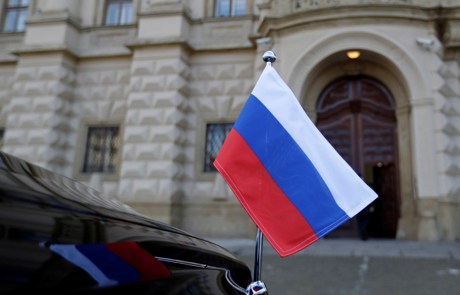 ロシア外務省は２５日、ロシア国内で欧州連合（ＥＵ）のメディアへのアクセスを禁止すると発表した。２０２１年４月撮影（２０２４年　ロイター/David W Cerny）