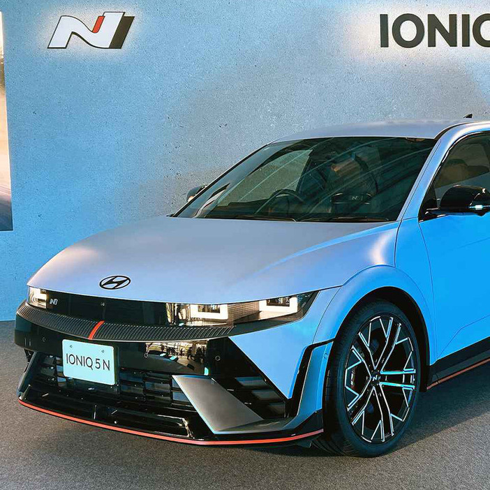 ヒョンデのハイパフォーマンスEV「IONIQ 5 N」。