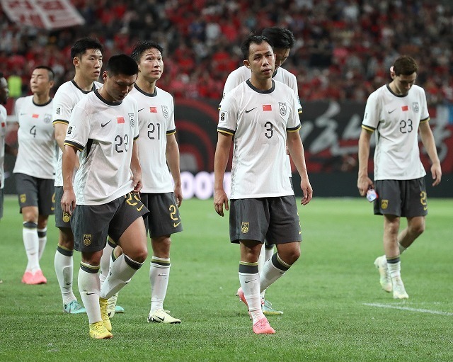 W杯の最終予選で日本や豪州、サウジらと戦う中国。（C）Getty Images