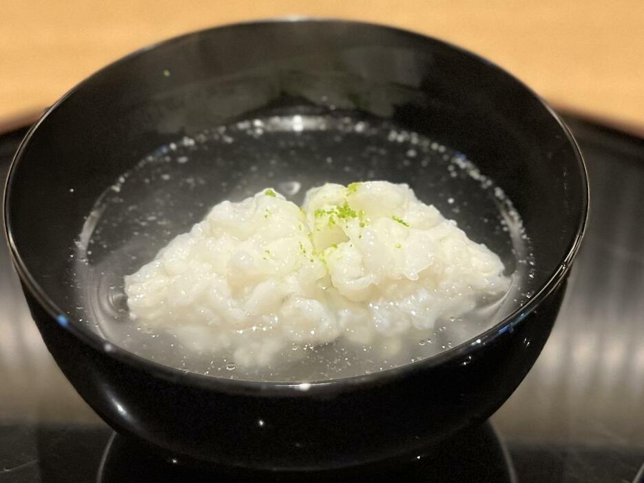 京都の夏味、鱧椀　PHOTOGRAPH BY JUNKO AMANO