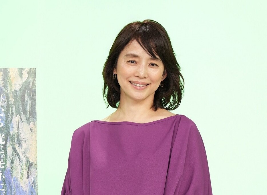 アンバサダーと音声ガイドを務める、俳優の石田ゆり子さん