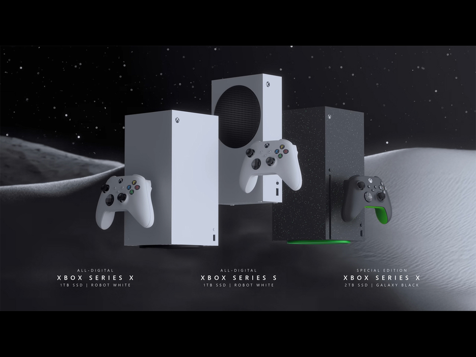 MS、Xbox Series X|Sの新モデル3種を発表--オールデジタル仕様の「Xbox Series X」も登場の画像