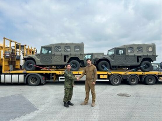 6月5日には最後となる101台めの支援車両がウクライナに到着した。