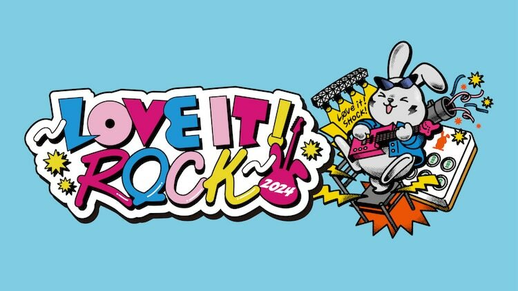 「LOVE IT! ROCK 2024」ロゴ