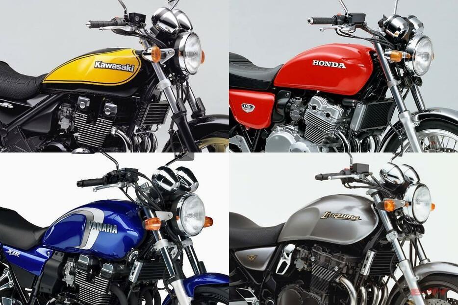 国産400cc4気筒ネイキッドバイクは基本、高値安定だが、車種によっては狙えいやすいものも