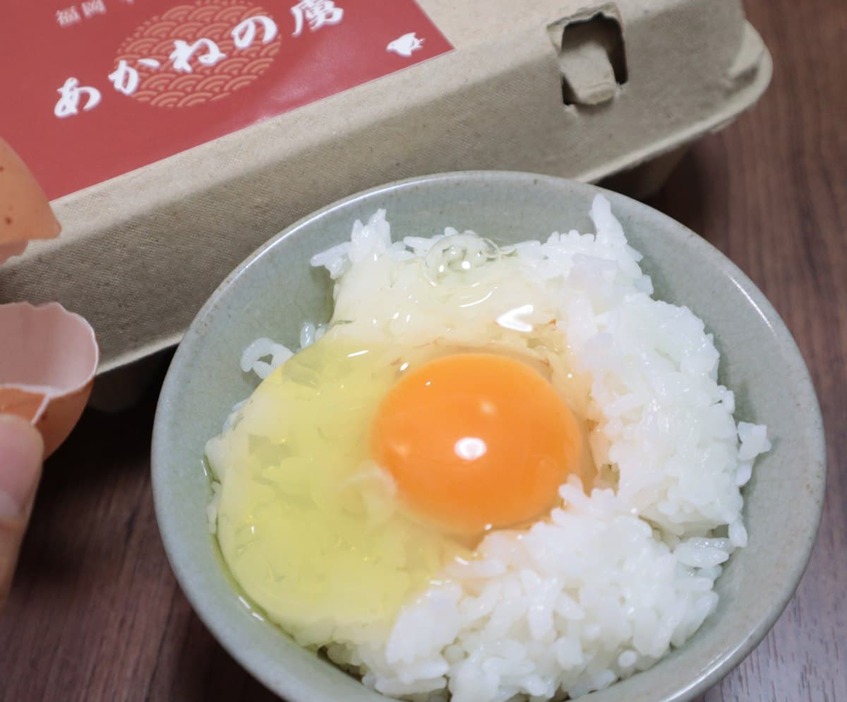 あかねの虜で「卵かけご飯」。山﨑さんのおすすめ調味料は「塩」