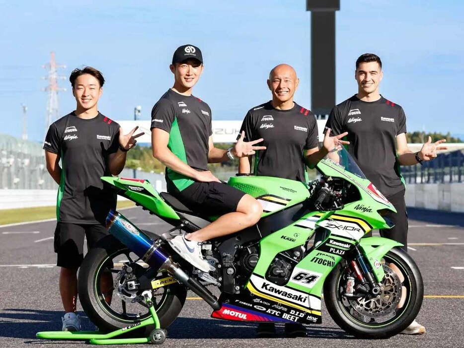 「Kawasaki Plaza Racing Team」2024鈴鹿8耐参戦体制を発表