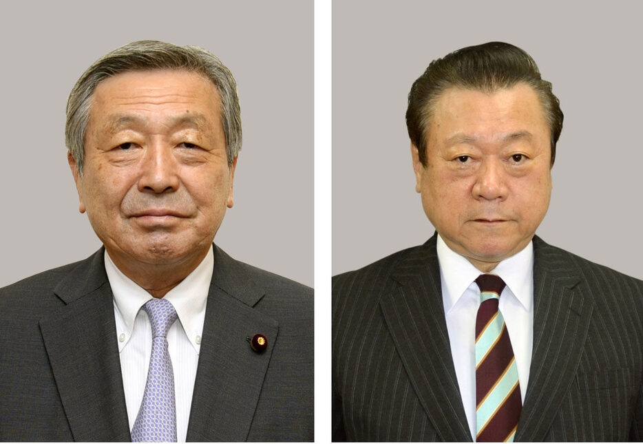 自民党の林幹雄元幹事長代理、桜田義孝元五輪相　