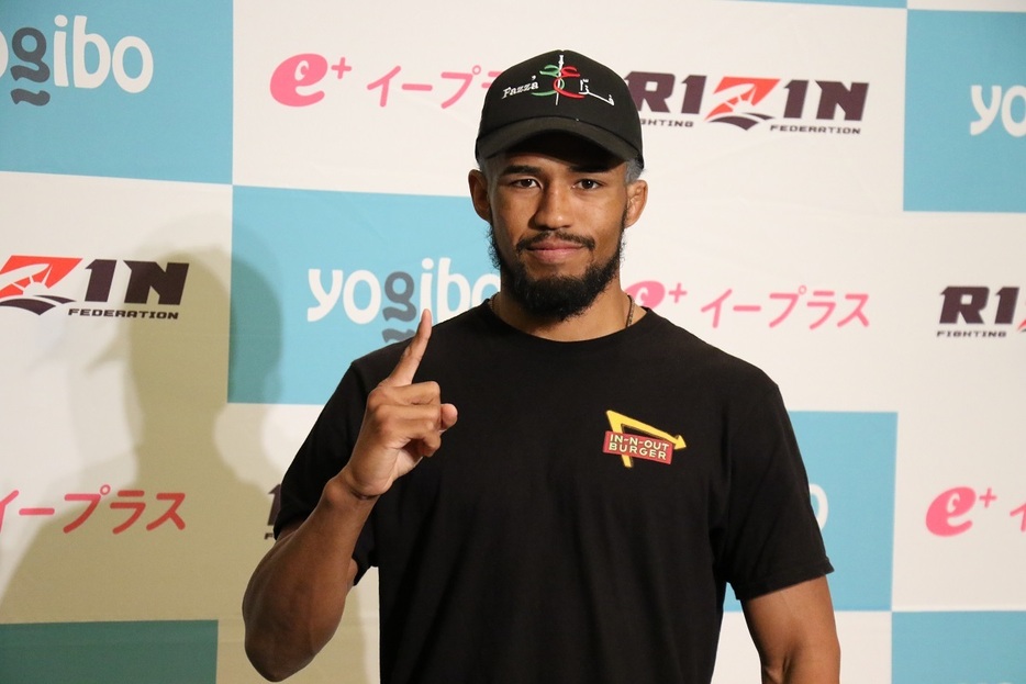 「RIZIN.46」からの連続参戦となる“ブラックパンサー”ベイノア