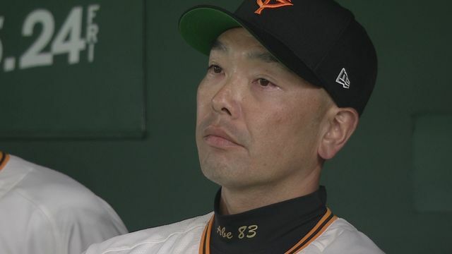 巨人の阿部慎之助監督(画像:日テレジータス)