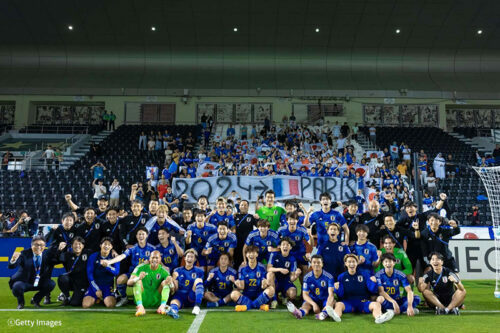 U23アジア杯で優勝してパリ五輪へ出場するU-23日本代表 [写真]＝Getty Images