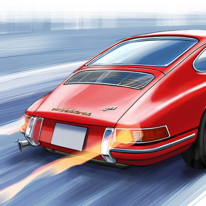 1人の青年の人生を変えた!? ポルシェ911