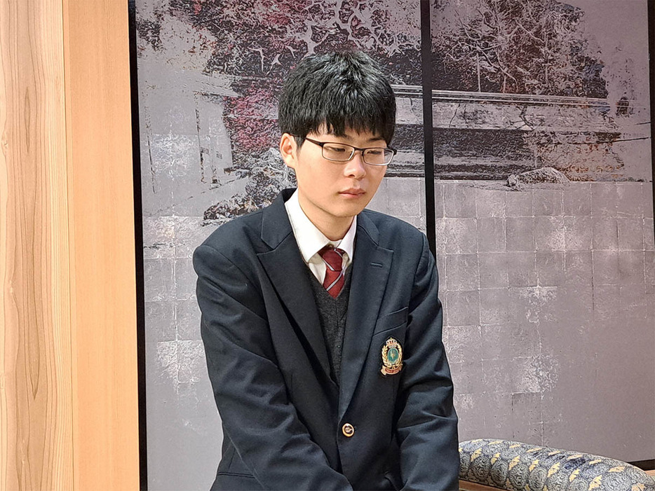 竜王戦ランキング戦6組山下数毅三段と対局した藤本渚五段　⒞囲碁・将棋チャンネル