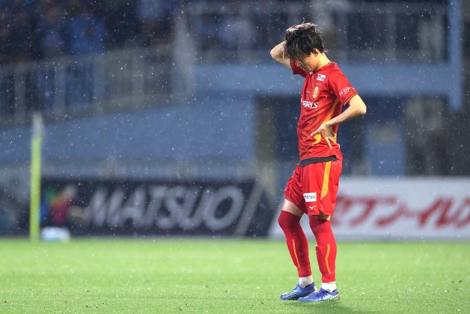 森島司は自らがつかんだ絶好機を物にできず悔やんだ（写真◎J.LEAGUE）