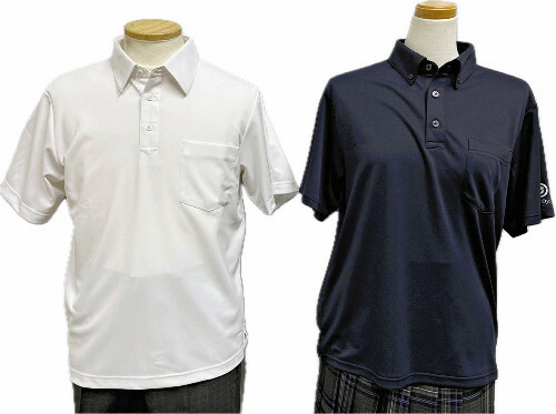 来年４月から導入される共通標準服のポロシャツ（熊本市教委提供）