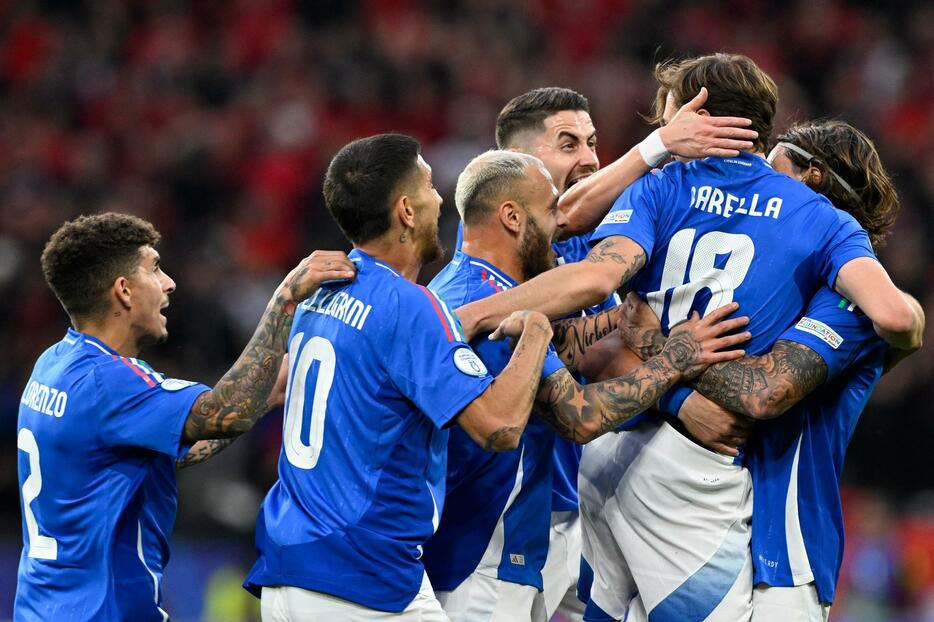 イタリアが逆転勝利 (C)Getty Images