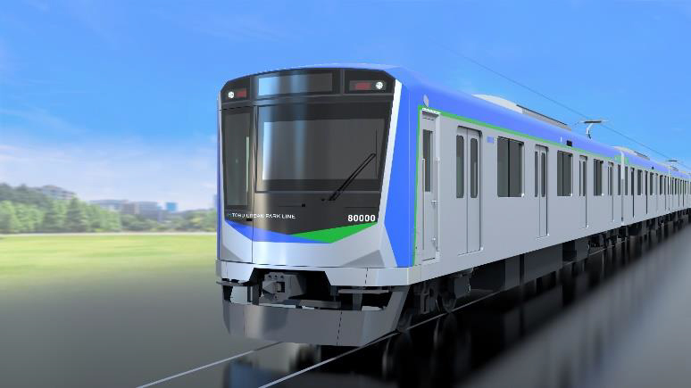 野田線用の80000系は現行の8000系と10030系を置き換える（提供：東武鉄道）。