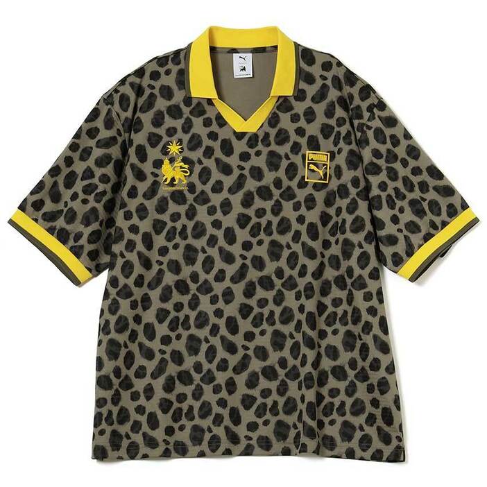 「サバンナコレクション サッカーシャツ」1万5400円／プーマ×サスクワァッチファブリックス×ビームス
