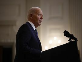 Joe Biden delivers remarks at the White House in Washington, DC on May 31. Photographer: Chip Somodevilla/Getty Images