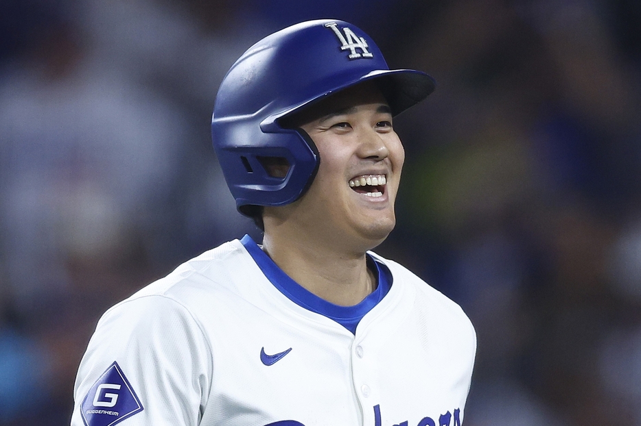 大谷がMLB公式が発表した最新のMVP模擬投票でナ・リーグ1位に輝いた(C)Getty Images